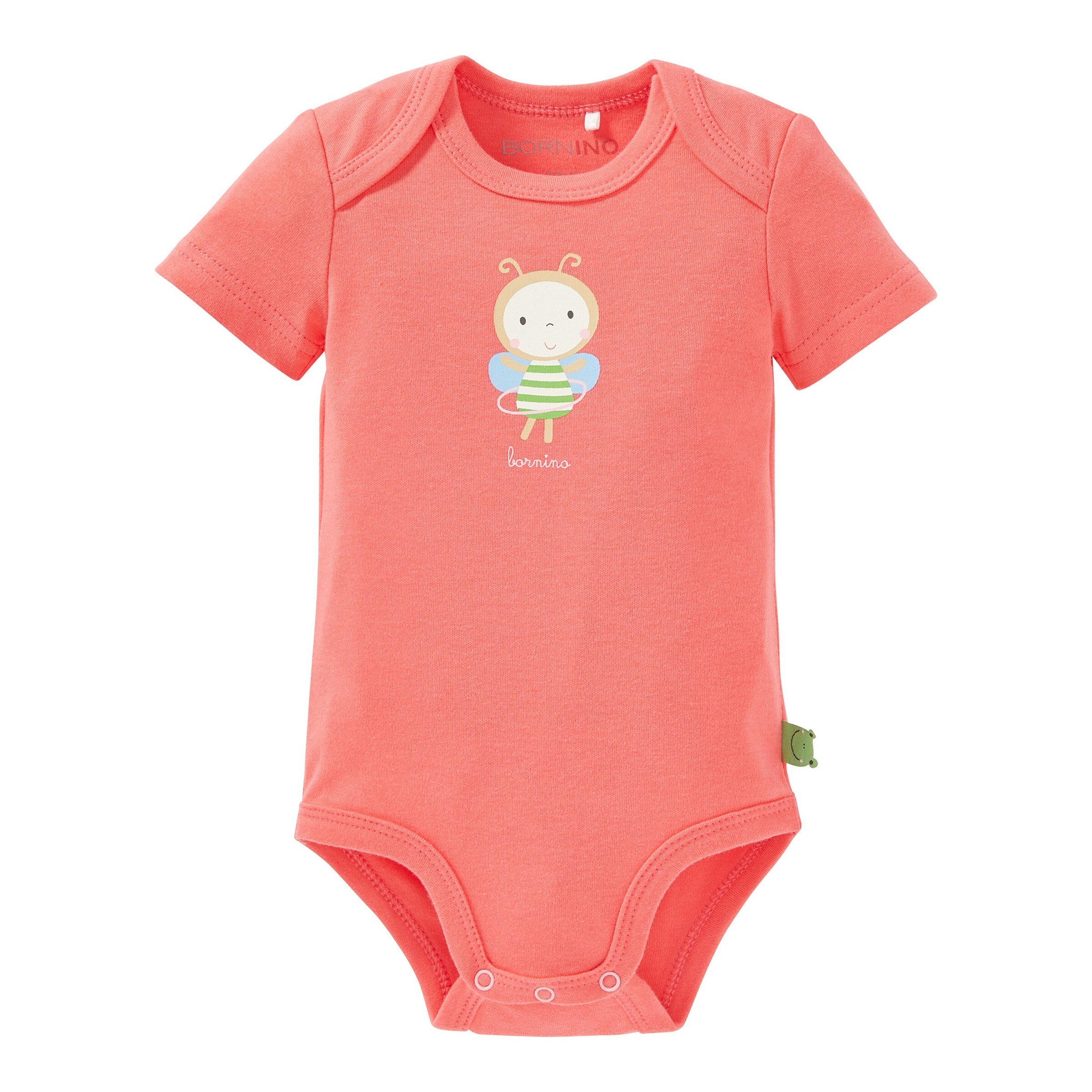Bornino - Frog Friends Girls 2er-Pack Bodys kurzarm