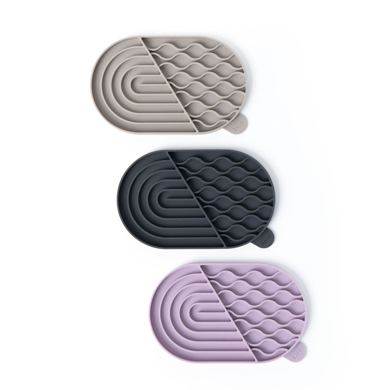 LucyBalu ZENPAD Katzen Schleckmatte flieder