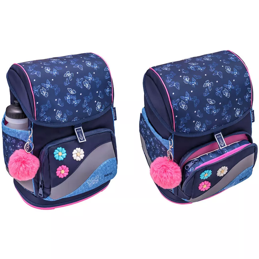 Belmil Schulranzen Premium Smarty Plus Set 5-teilig Sapphire