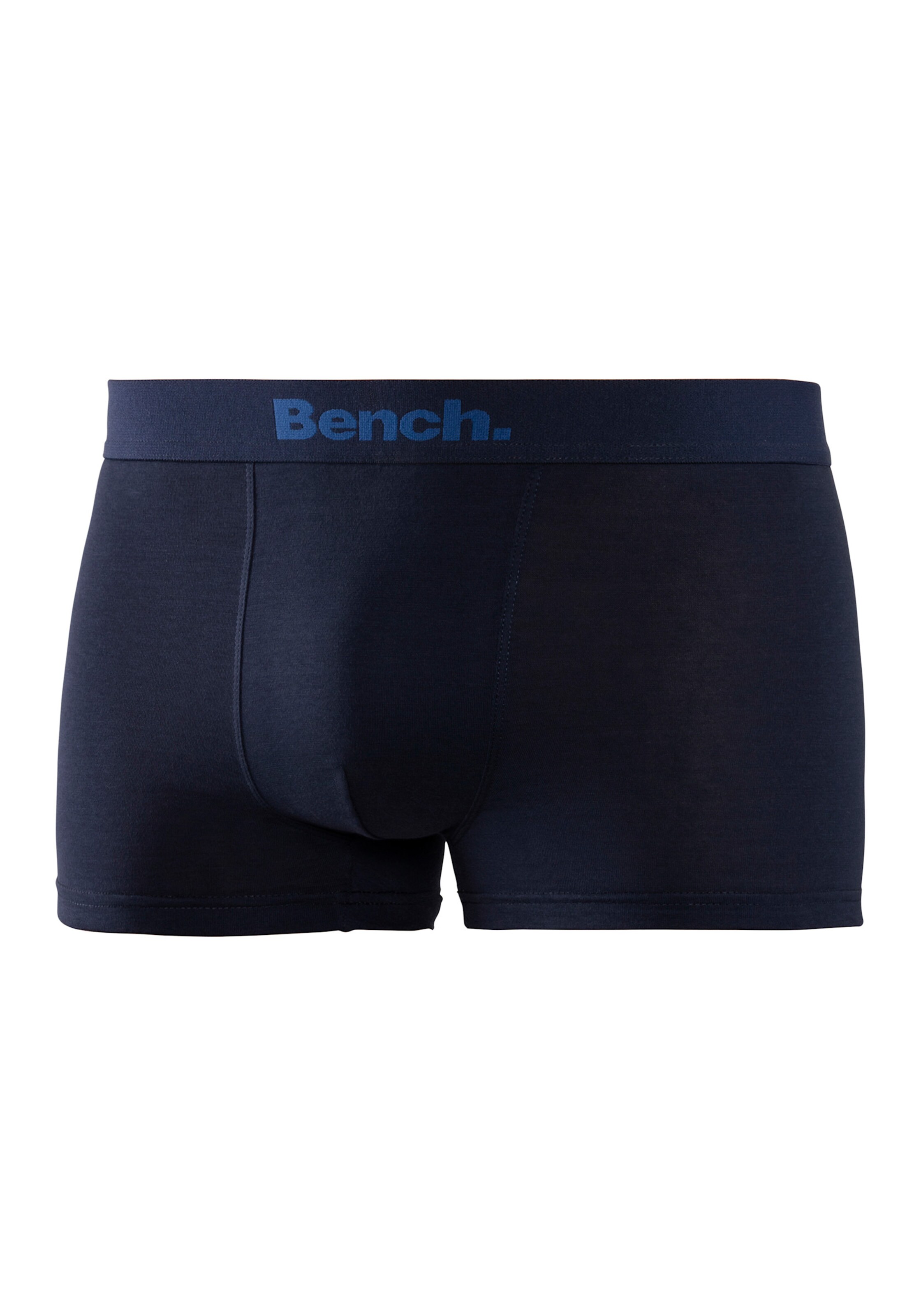 Bench. Boxer in blau-gestreift, blau, grau-meliert, navy