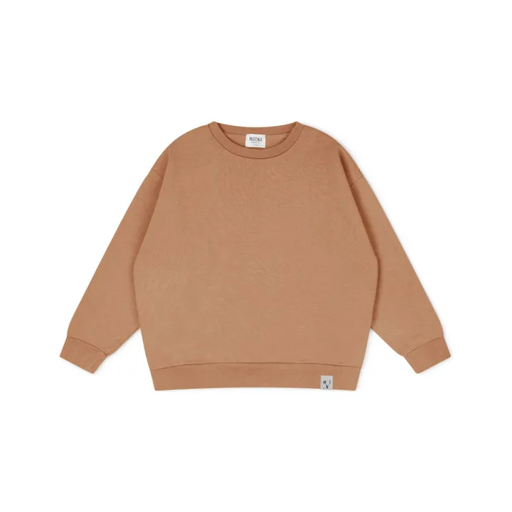 Matona Sweat Coton Bio | Rose pêche