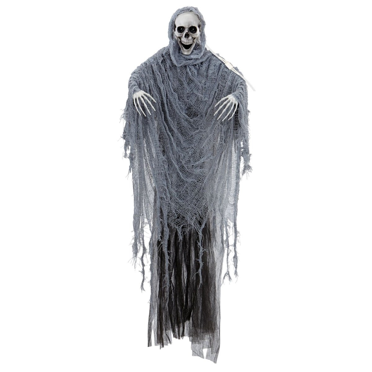Halloween Pop Grijs Magere Hein Met Geluid, Licht En Beweging