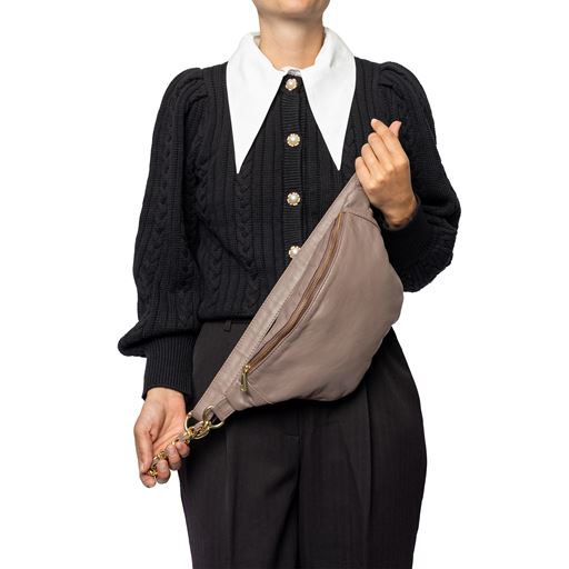 Re:Designed Gyda Bæltetaske, Taupe