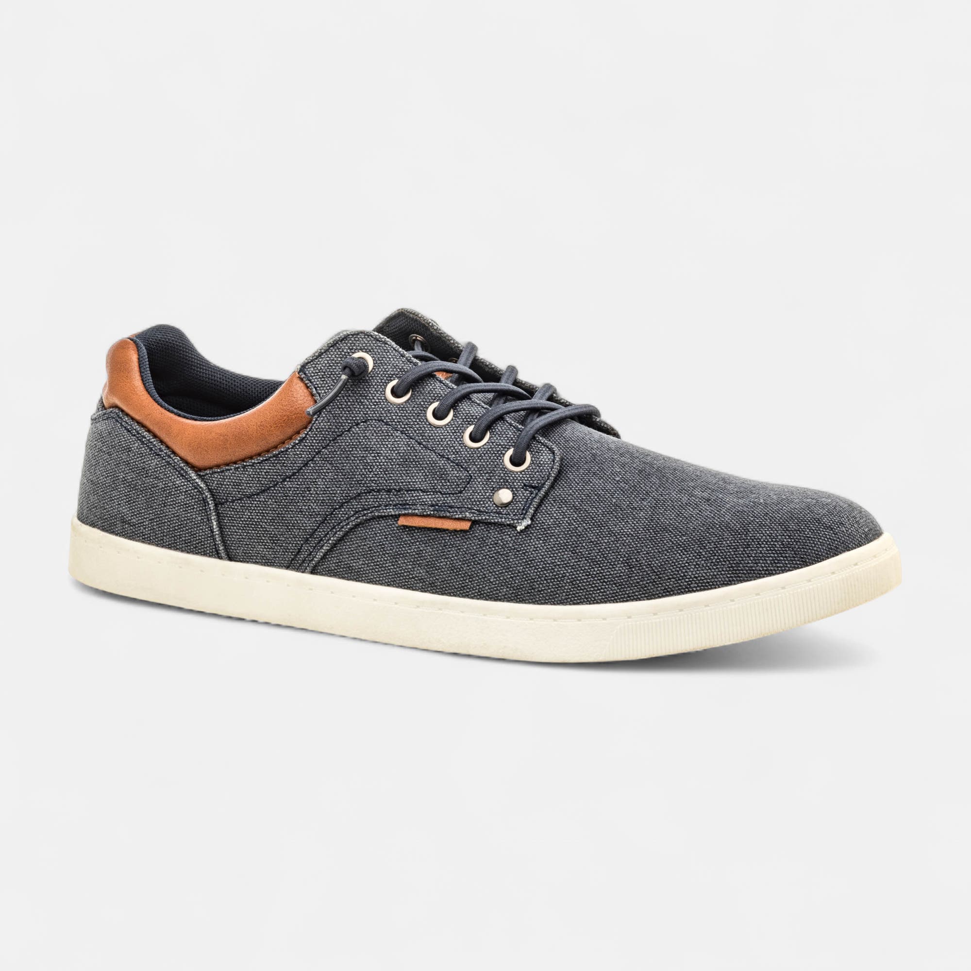 Baskets en toile Homme bleu marine