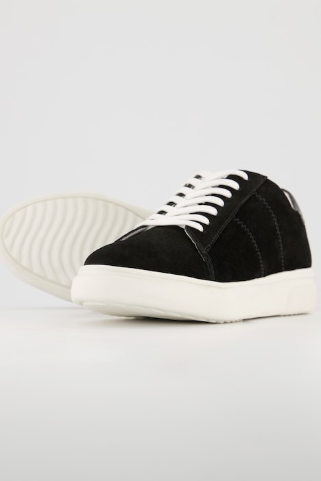 Sneaker, Veloursleder, Weite H