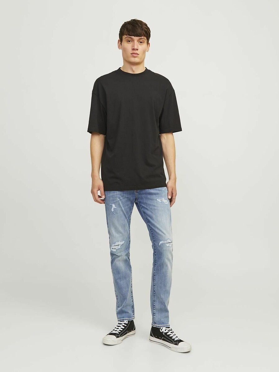 JACK & JONES<br>Calça jeans slim Glenn, rasgada
