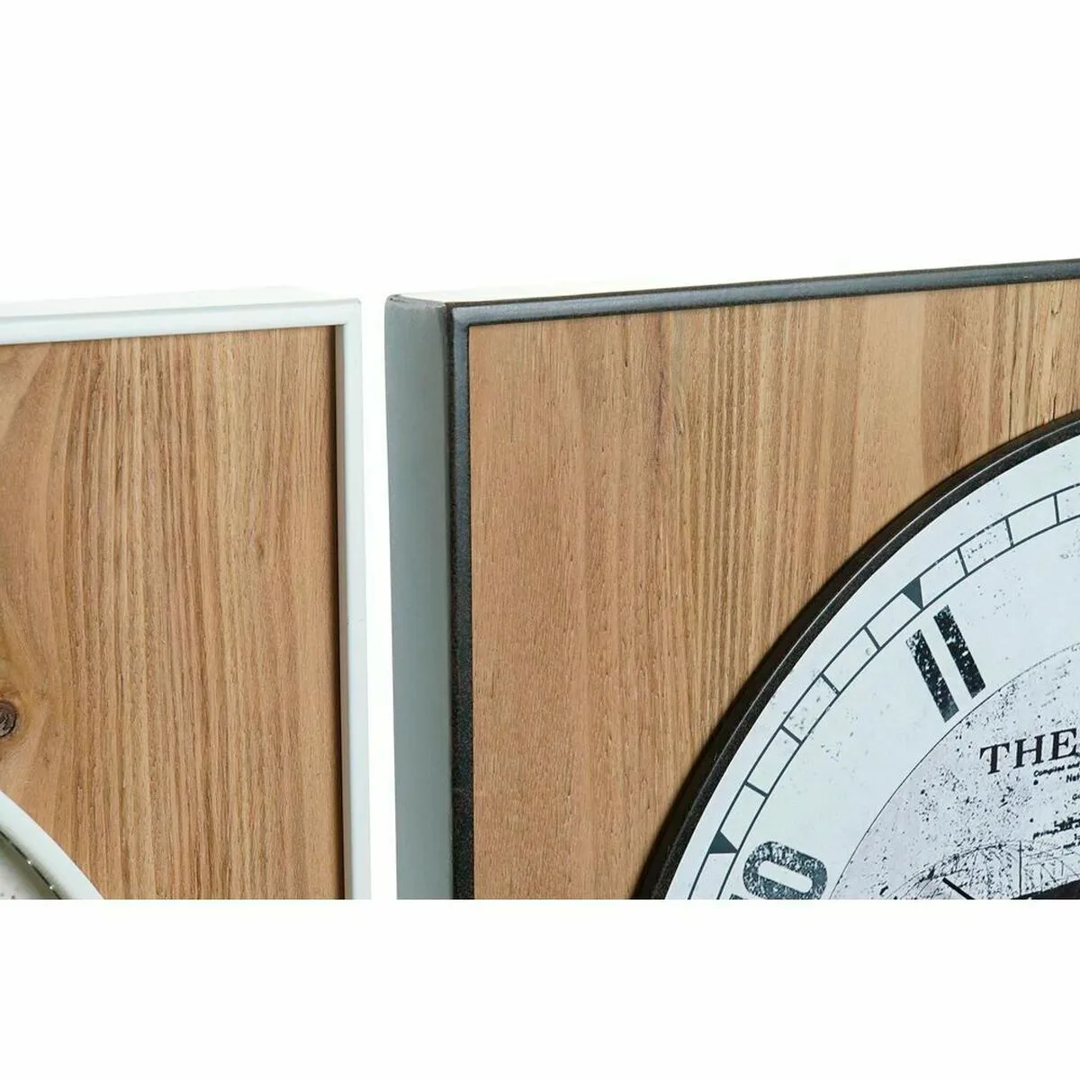 DKD Home Decor Horloge Murale Mappemonde