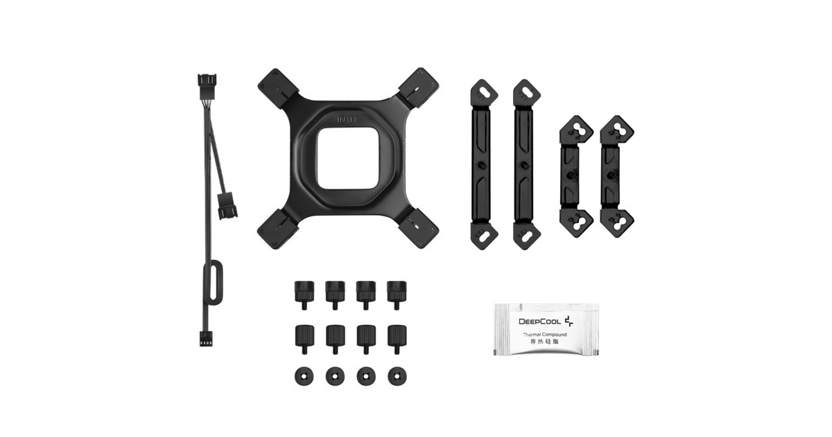 DeepCoolAK620 ZERO DARK ZORIA CPU-koeler  (Zwart)