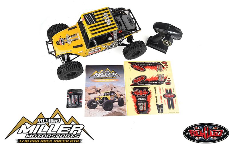 Miller Motorsports Pro Rock Racer 1:10 RTR<br>Scale Rockracer mit 2-Gang Getriebe und Differentialsperren