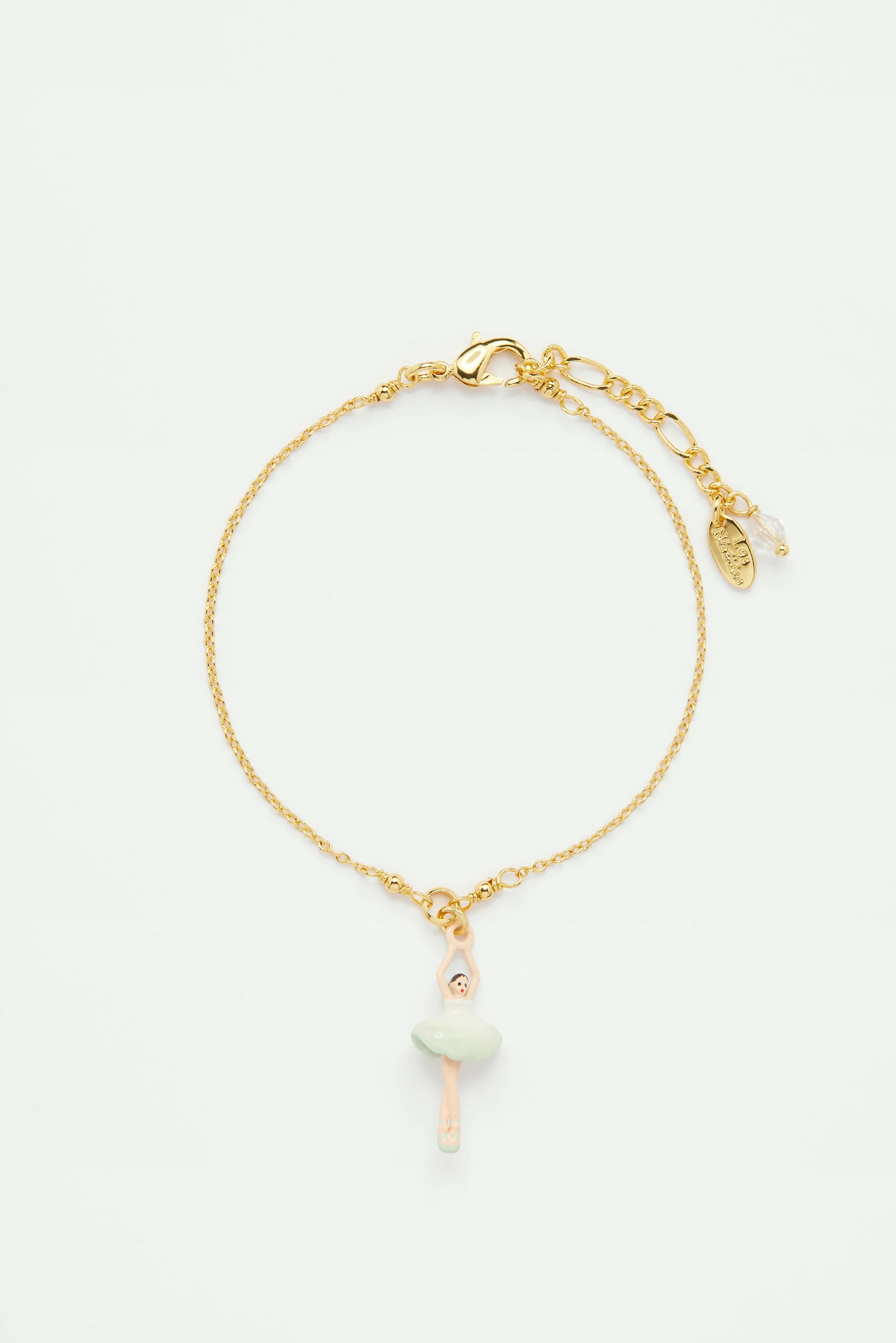 Bracelet ballerine vert d'eau | Vert