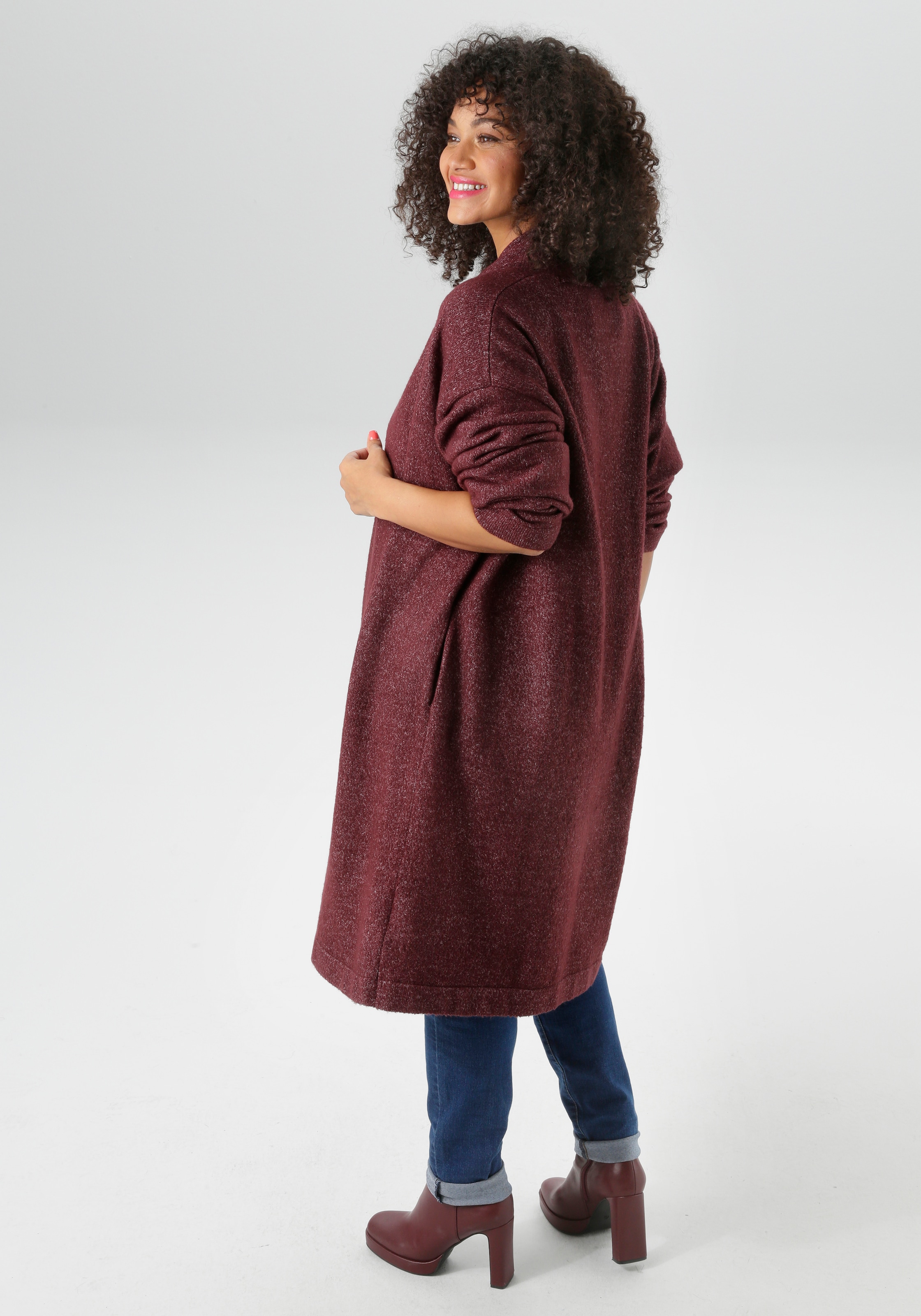 Aniston PLUS Strickjacke , in kuscheliger Qualität - NEUE KOLLEKTION