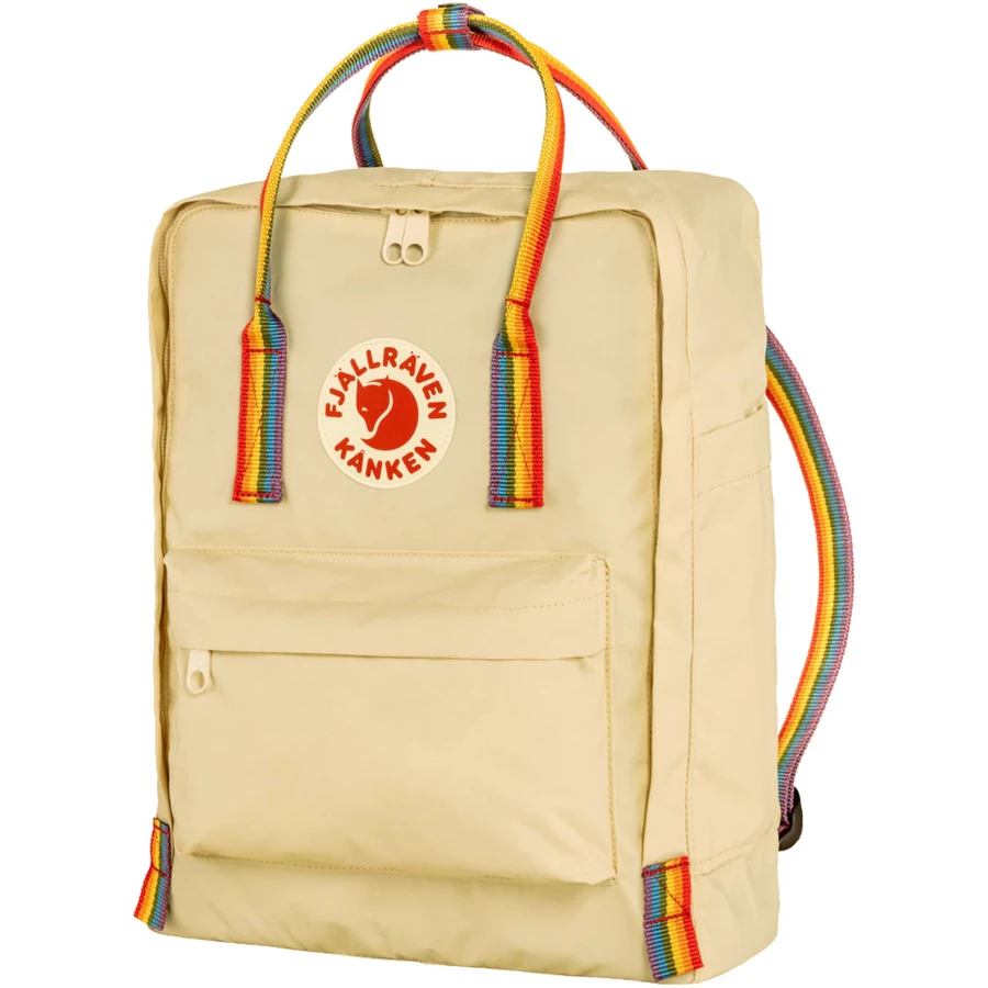Fjällräven Kånken Rainbow - Rucksack 38 cm light oak-rainbow pattern