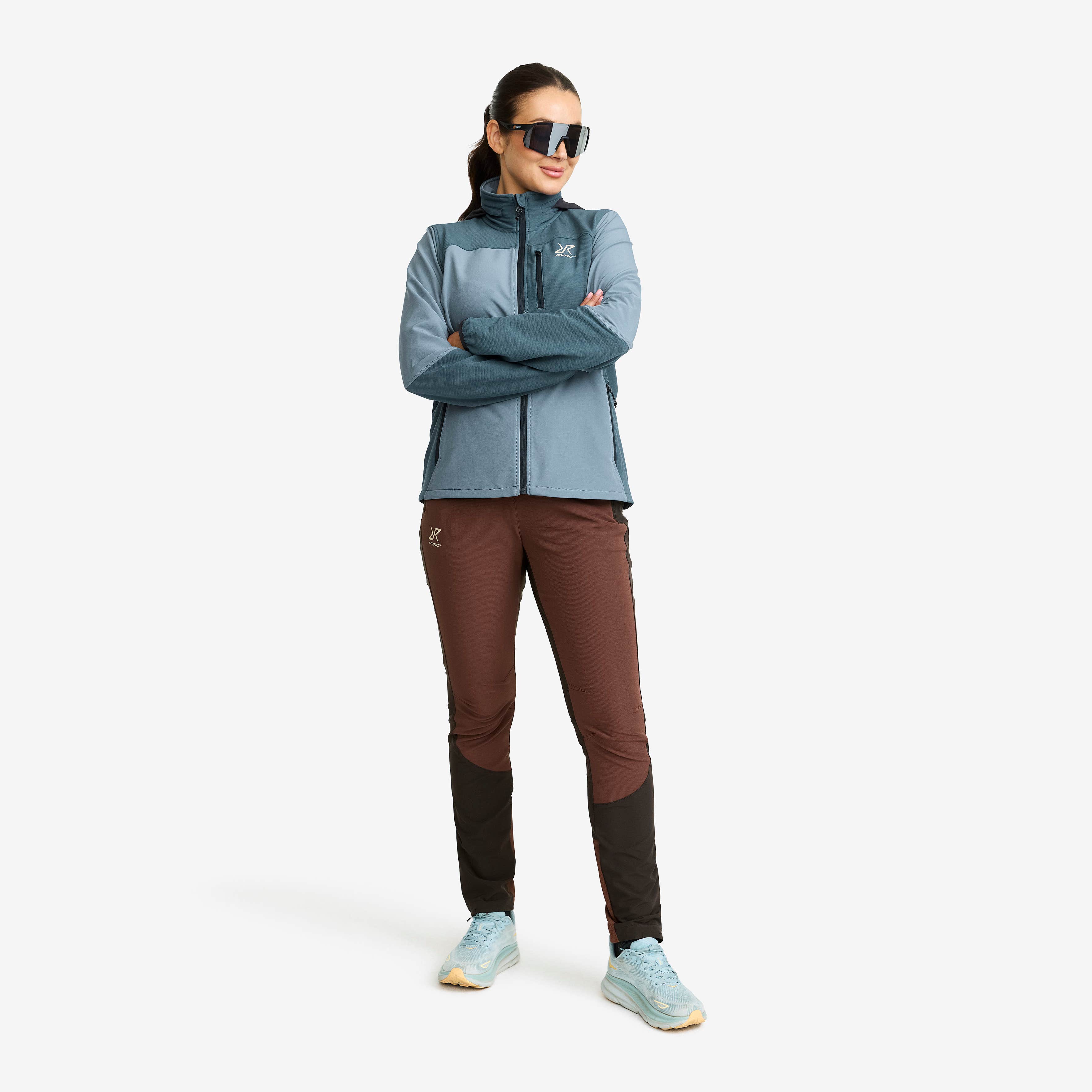 Ridge Trek Stretch Pants Dame Espresso /Brown Stone