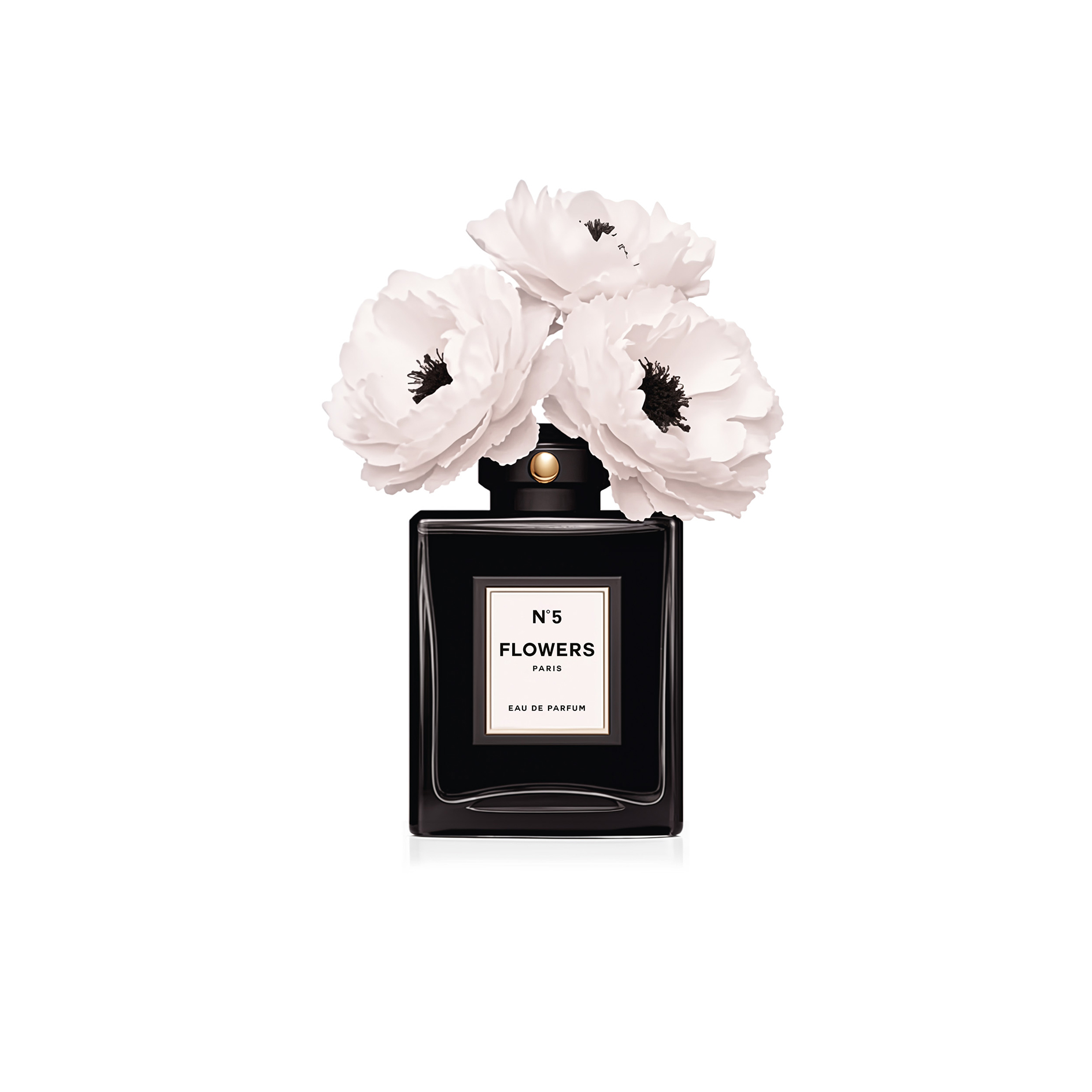 Gerahmtes Bild BEAUTY BOTTLE - 30x40 cm