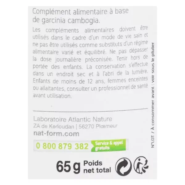 Nat & Form Original Garcinia Cambogia 200 cápsulas