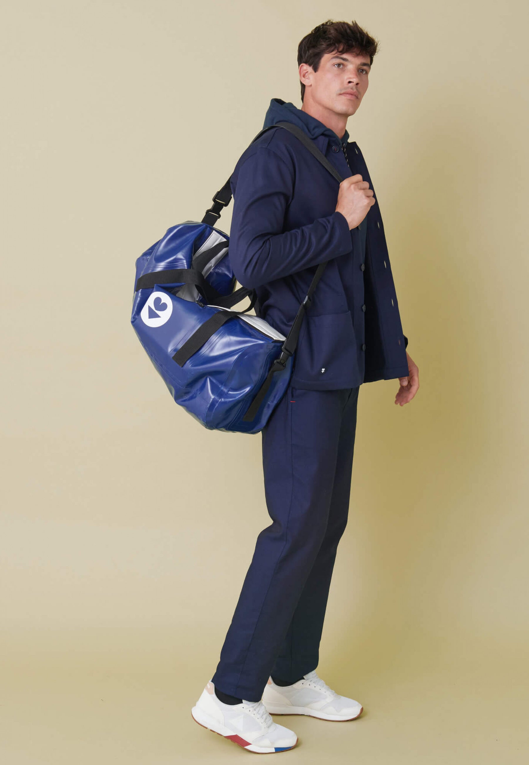 Sac marin mixte semi-étanche-Uno Bleu