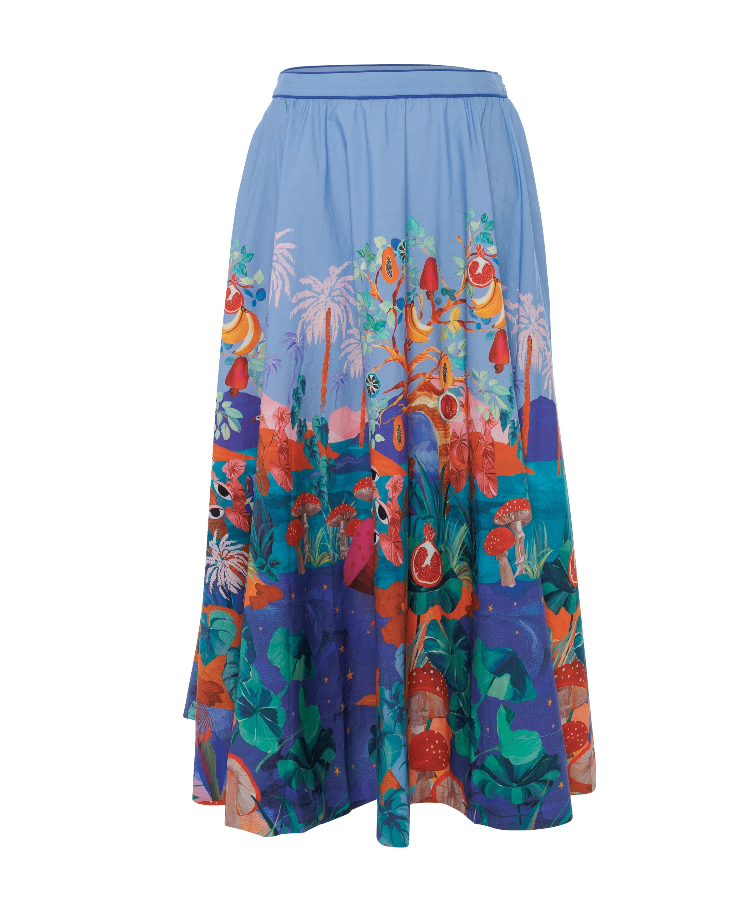 FARM Rio Dames rok blauw