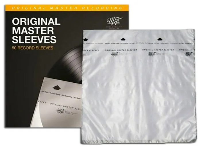 MoFi Original Master Sleeves (lot de 50) Pochettes vinyles