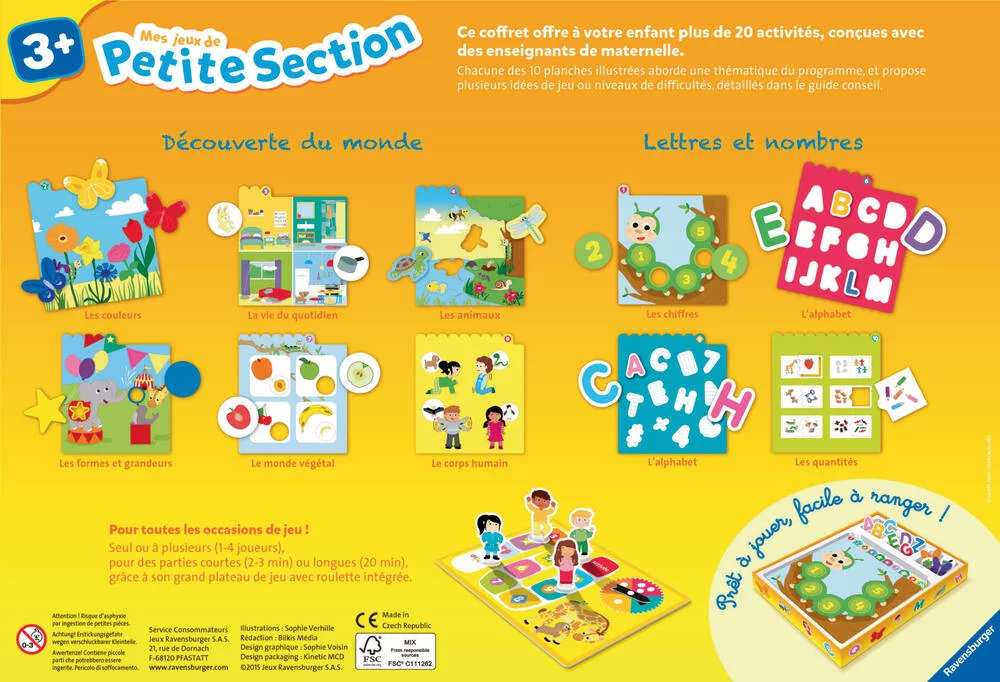 MES JEUX DE PETITE SECTION