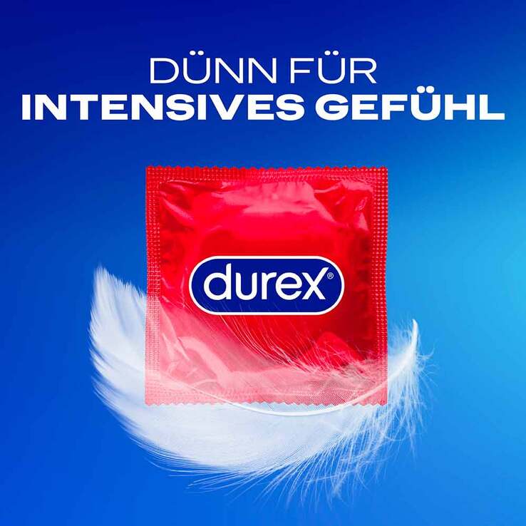 Durex Gefühlsecht XXL Kondome, 10 St