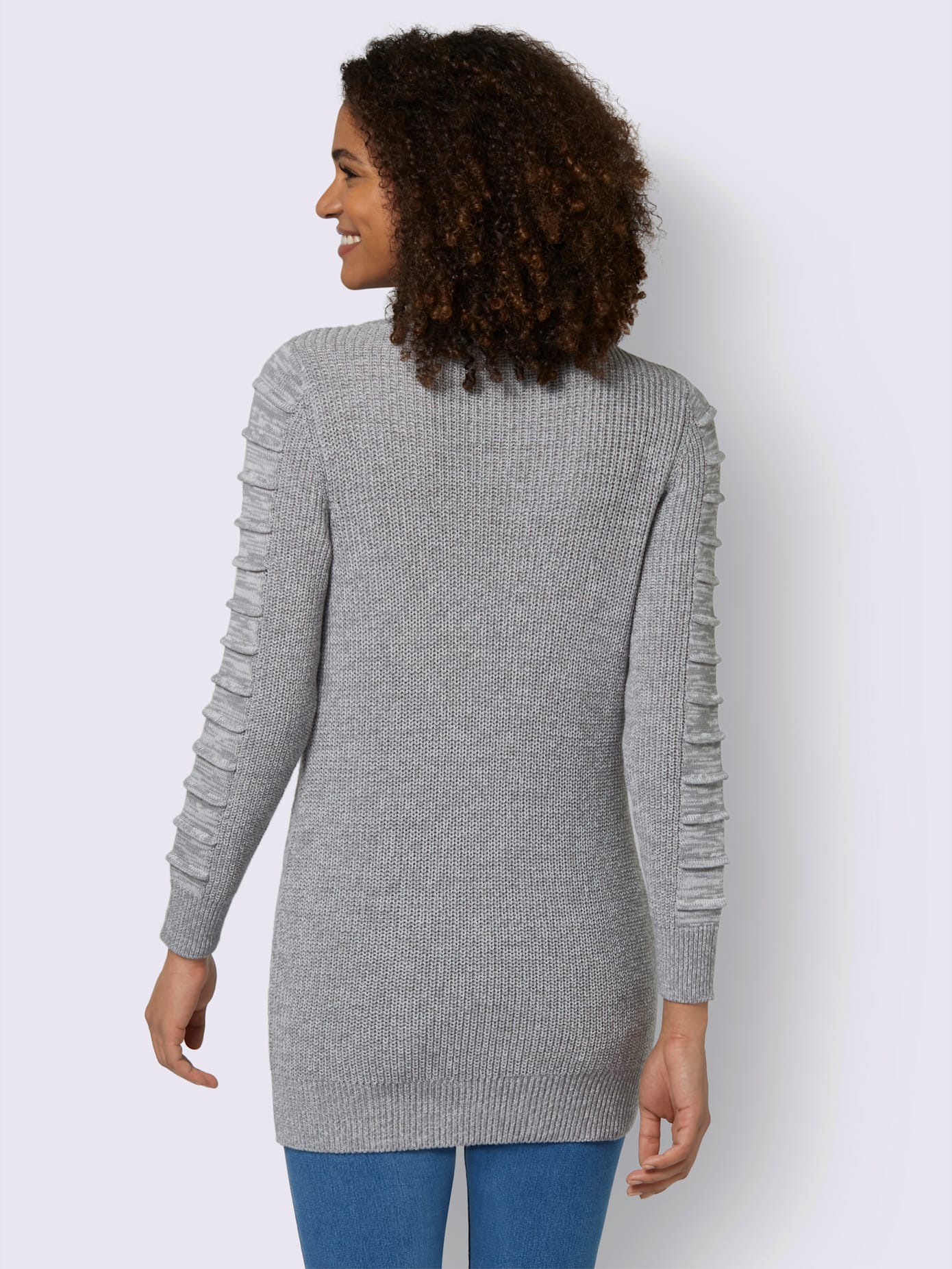 Pull long jolie coupe longue moderne