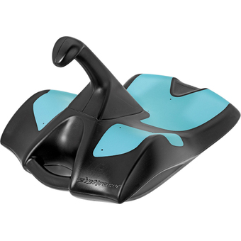 Zipflracer Luxus Bob Schwarz / Hellblau Mint Türkis