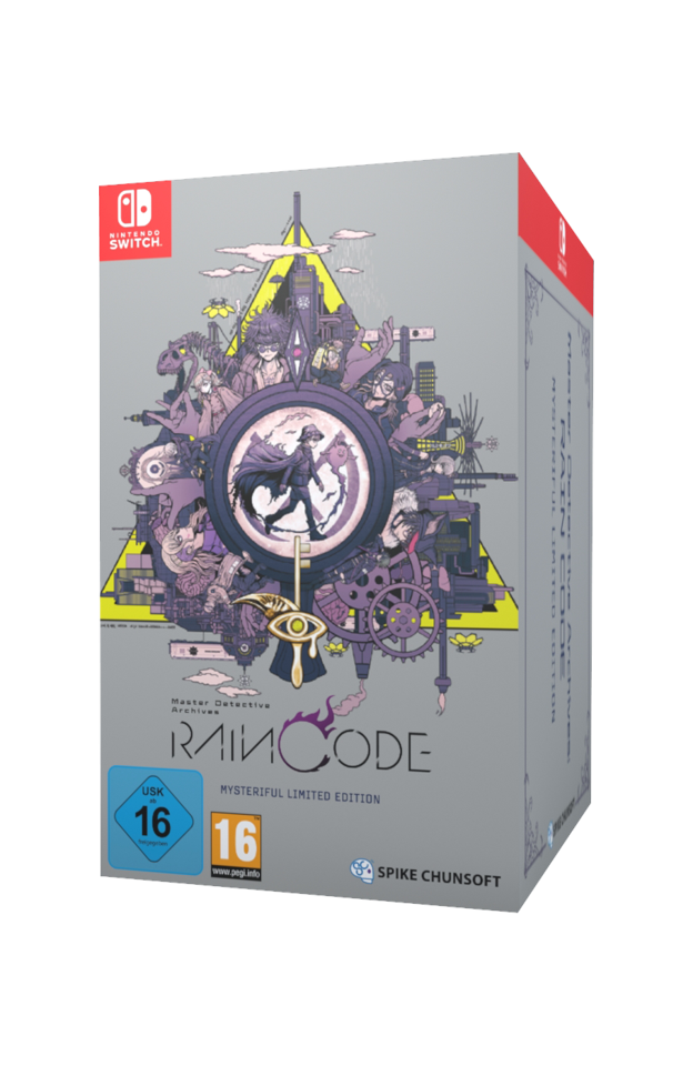 Master Detective Archives: RAIN CODE (Mysteriful Limited Edition) ( Broken Box )- Nintendo Switch