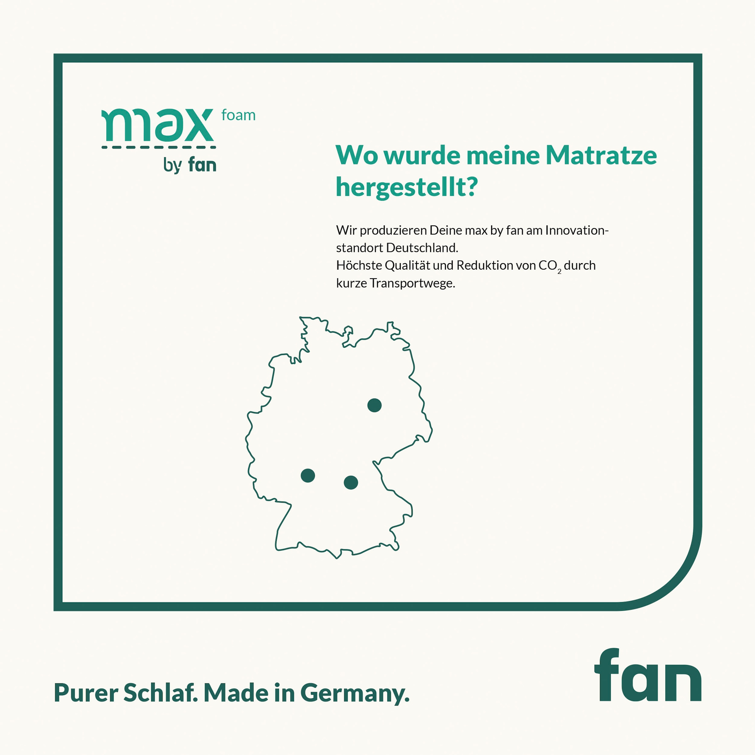 fan Komfortschaummatratze »max foam by fan, 5 Zonen Matratze 90x200 cm, 140x200 & weitere Grössen« 18 cm hoch Raumgewicht: 30 kg/m³ 1 Stk. tlg. Matratze, 90x200 cm von Stiftung Warentest 
