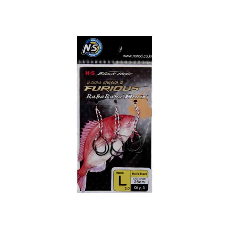 Assit Hook N.S Black Hole Twin Assist Hook