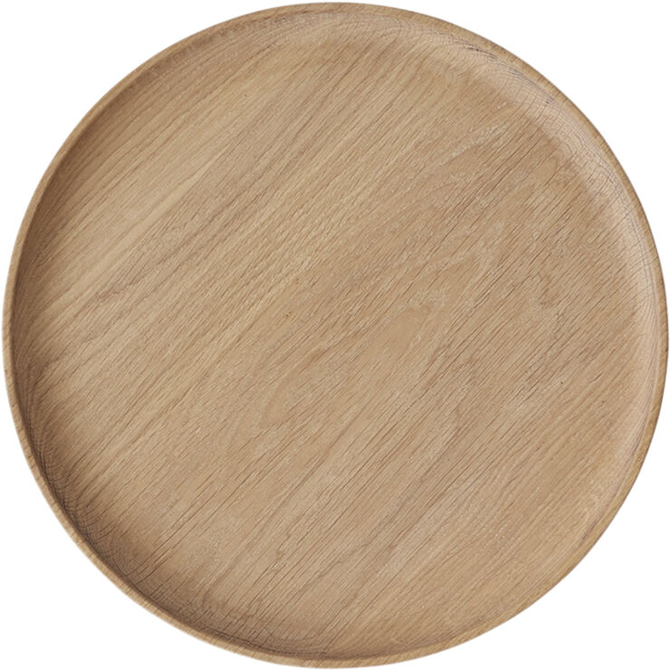 OYOY Living Design Inka Wood Tray Round - Large Nature
