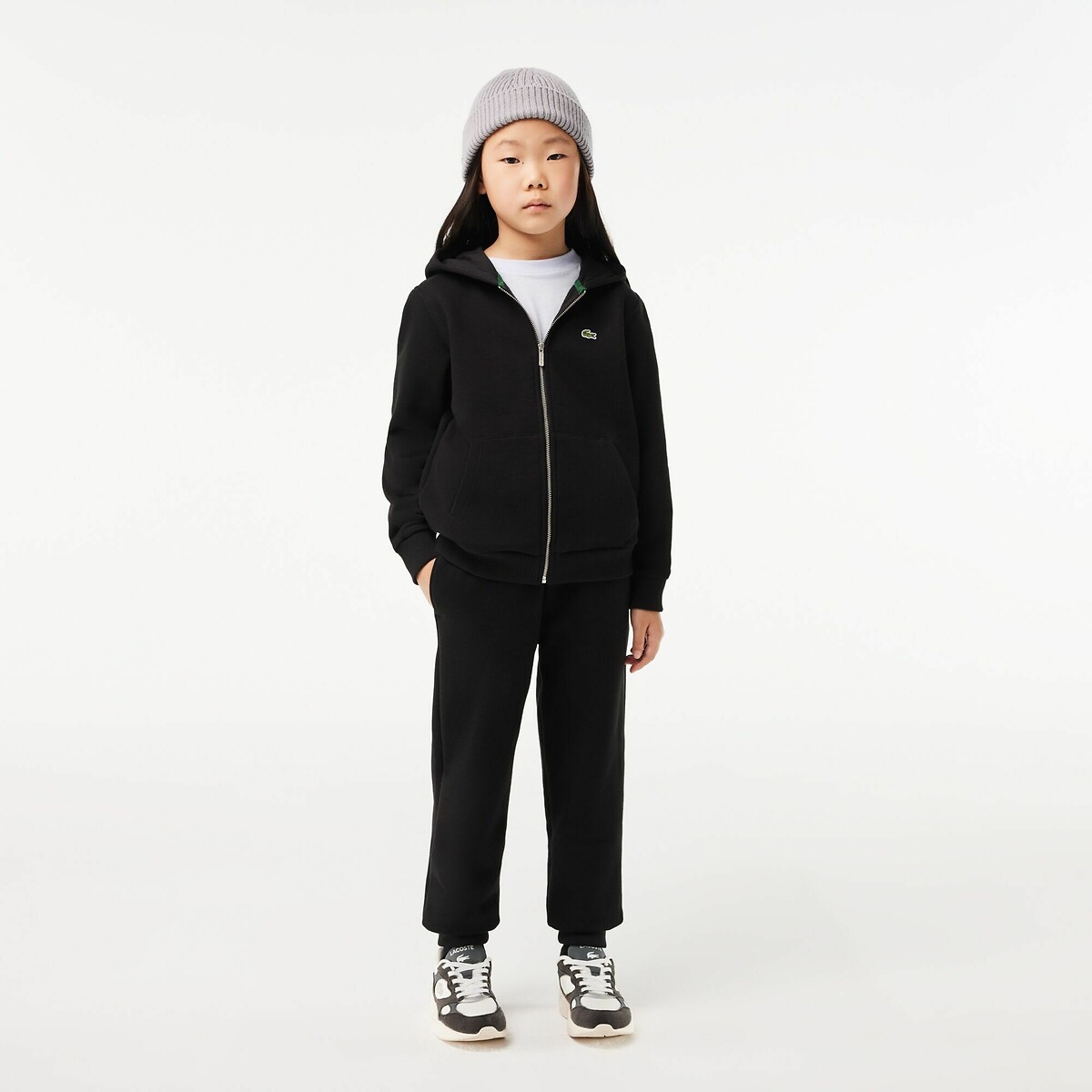 LACOSTE<br>Moletom com zíper
