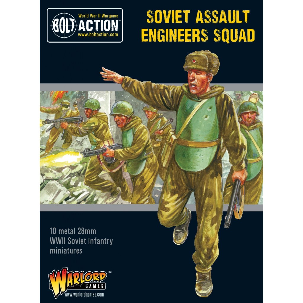Bolt Action - Soviet - Soviet Assault Engineers Squad