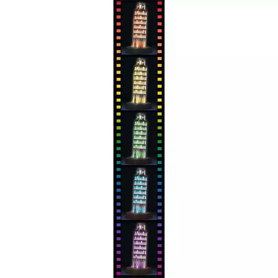 Ravensburger Pisa bei Nacht bunt