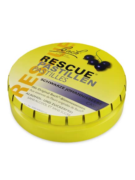 RESCUE Pastillen Blackcurrant 50 g<br>50 g, Pastillen, Blackcurrant