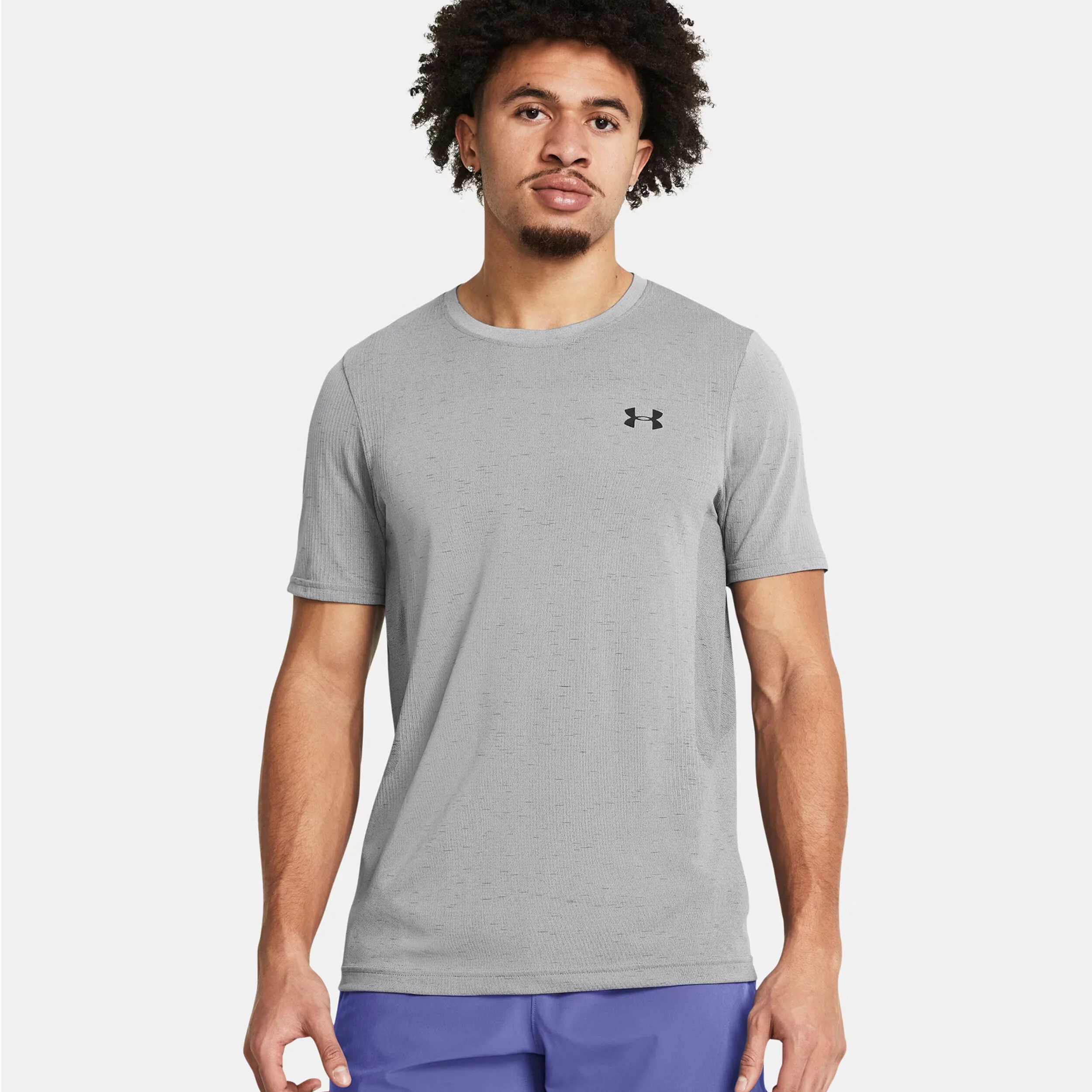 Under Armour Vanish Seamless T-shirt Hommes - Gris Clair