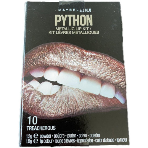 Maybelline New York - Kit de pintalabios metálico Python Otros