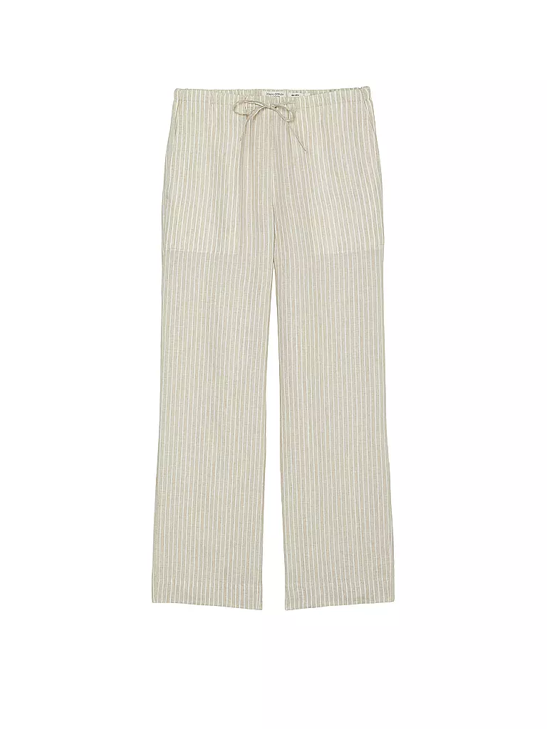 MARC O'POLO Leinenhose  beige