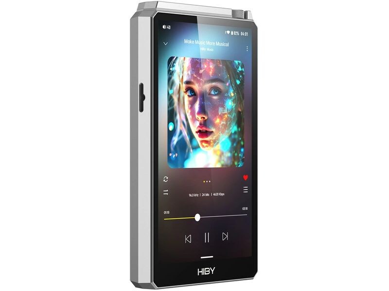 HiBy HiRes-Player R6 III 2025 Silber Hochauflösender Musikplayer mit Android 12