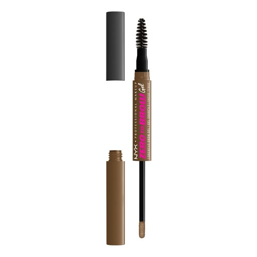 NYX Professional Makeup Zero To Brow Longwear Brow Gel, 03 Taupe