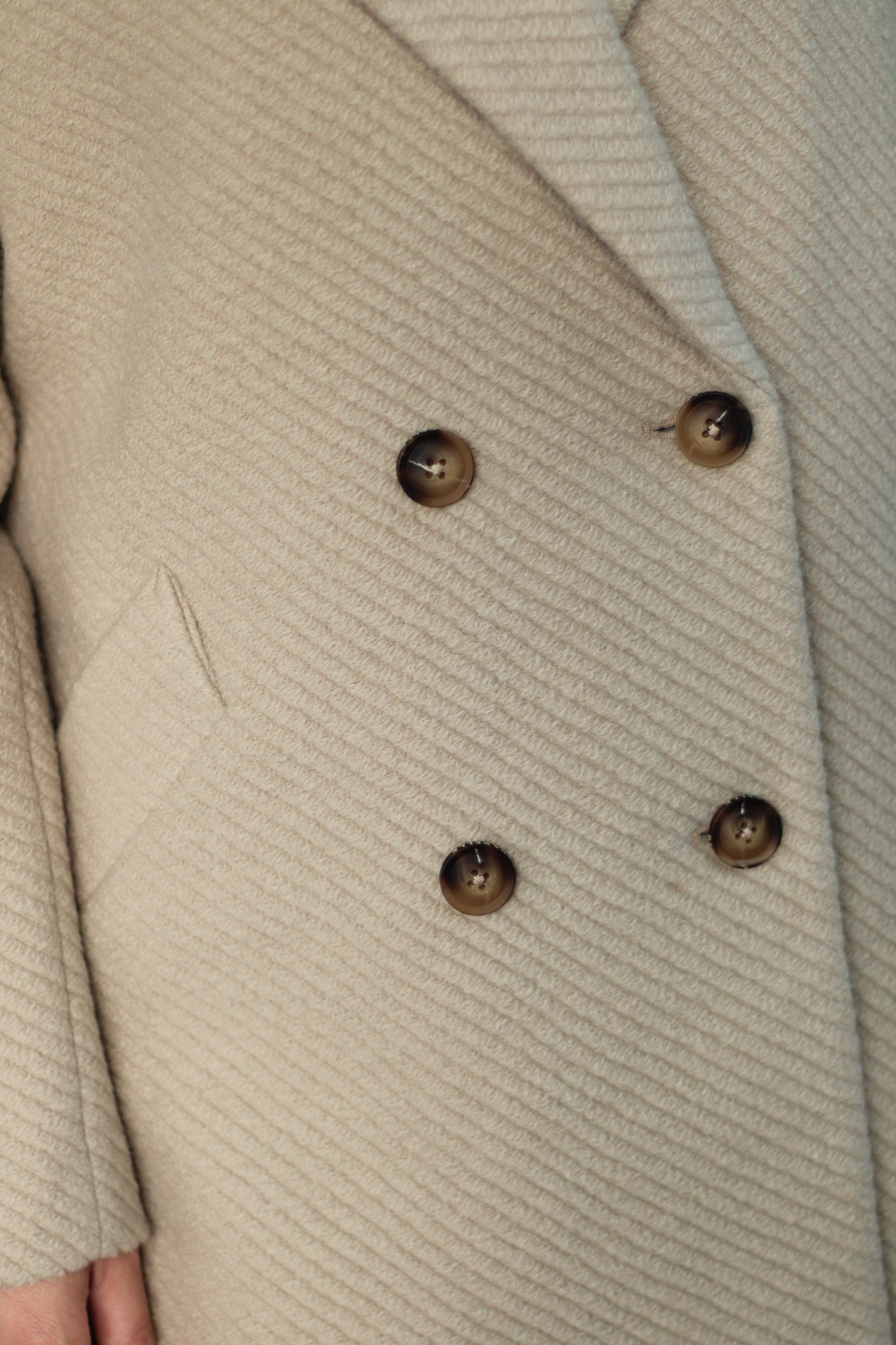 Rino & Pelle - Serena Double Breasted Coat - Green Mist