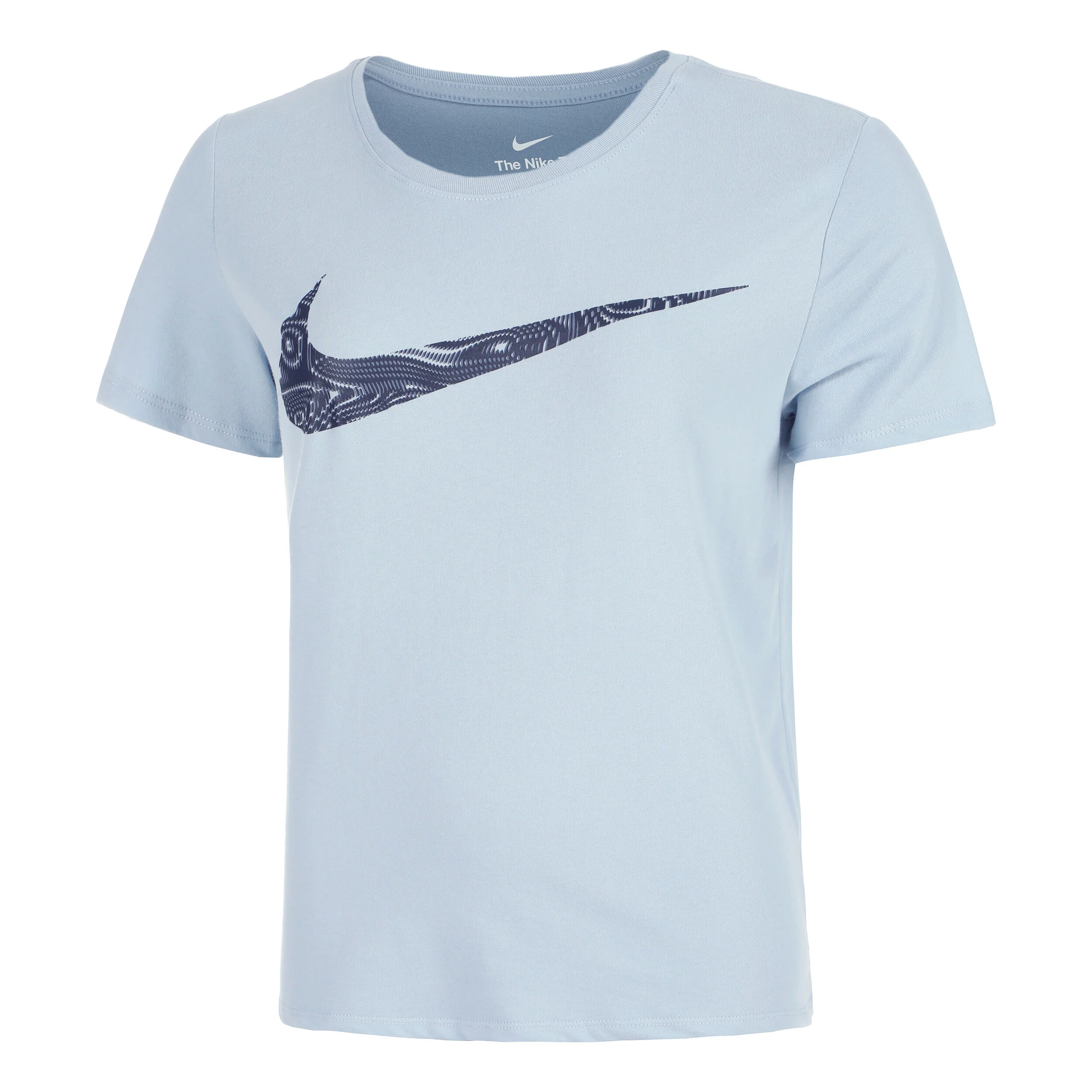 Nike Dri-Fit Slam Short T-shirt Femmes - Bleu Gris