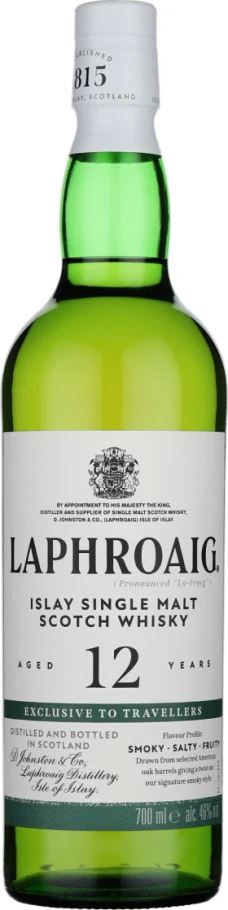 LAPHROAIG 12 YEARS SINGLE MALT 70CL