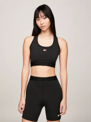 Top cropped Tommy Remastered Logo Underband