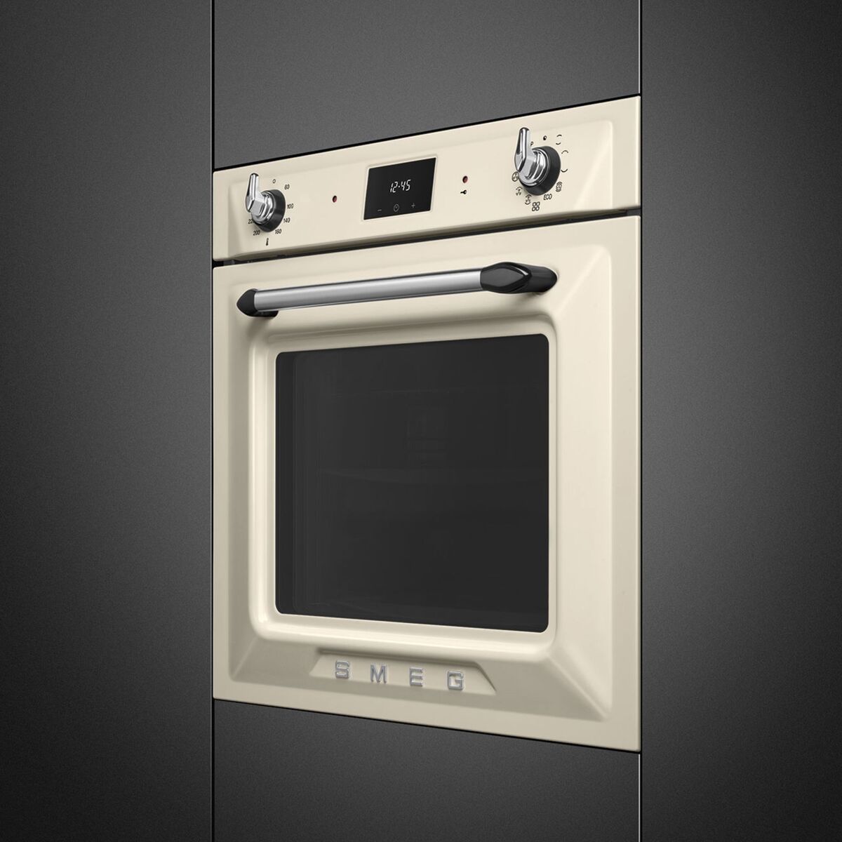 SOP6900T innbygget ovn, 68 liter, creme