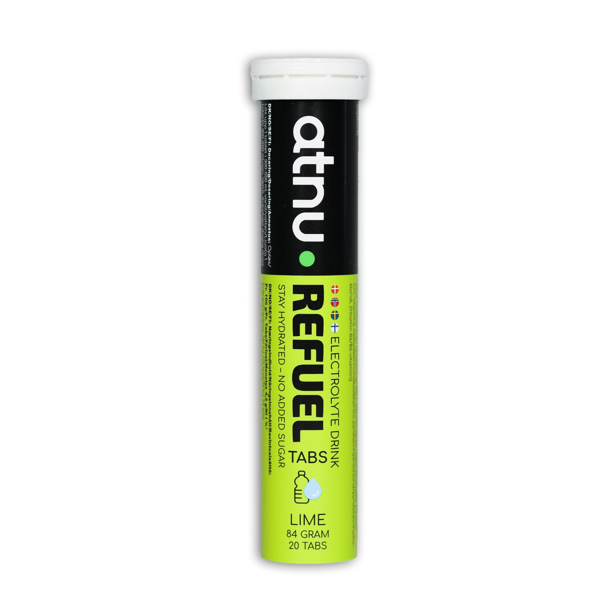 ATNU Refuel elektrolyttabs - Lime