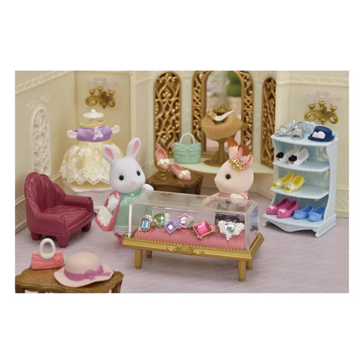 Sylvanian Families La Valisette de mode et grande sœur lapin