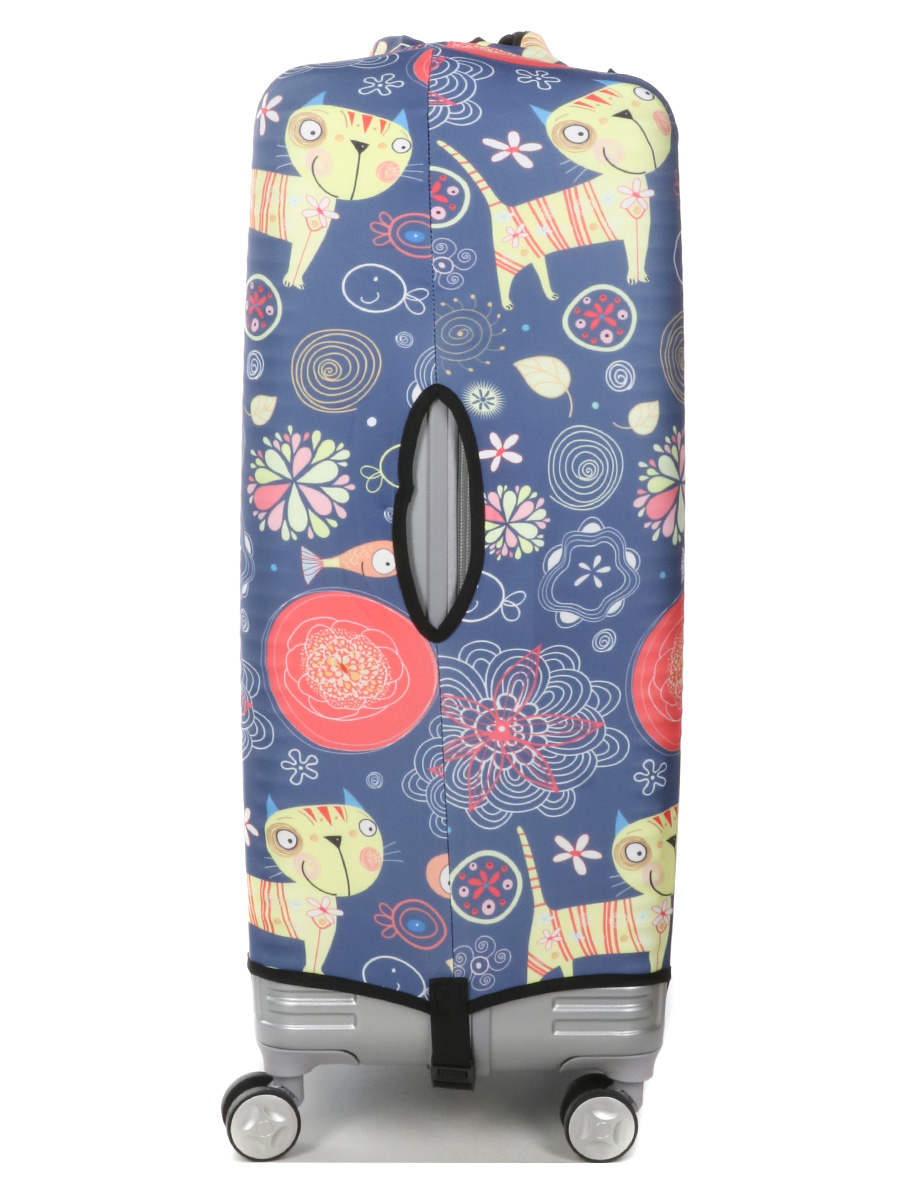 Housse de valise Periea Purple Cats L