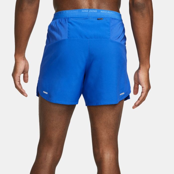 Nike Herre Shorts Dri-Fit Stride 5 Inch Brief-Lined Shorts Blå