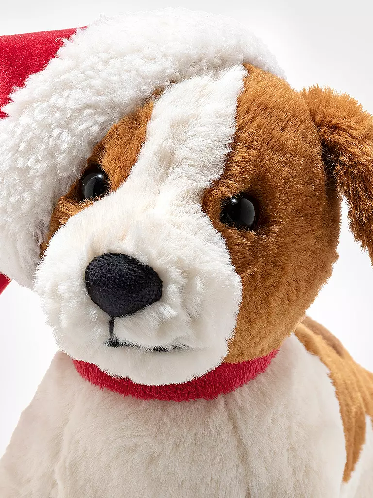 STEIFF Cosy Christmas Snuffy Hund 27cm beige