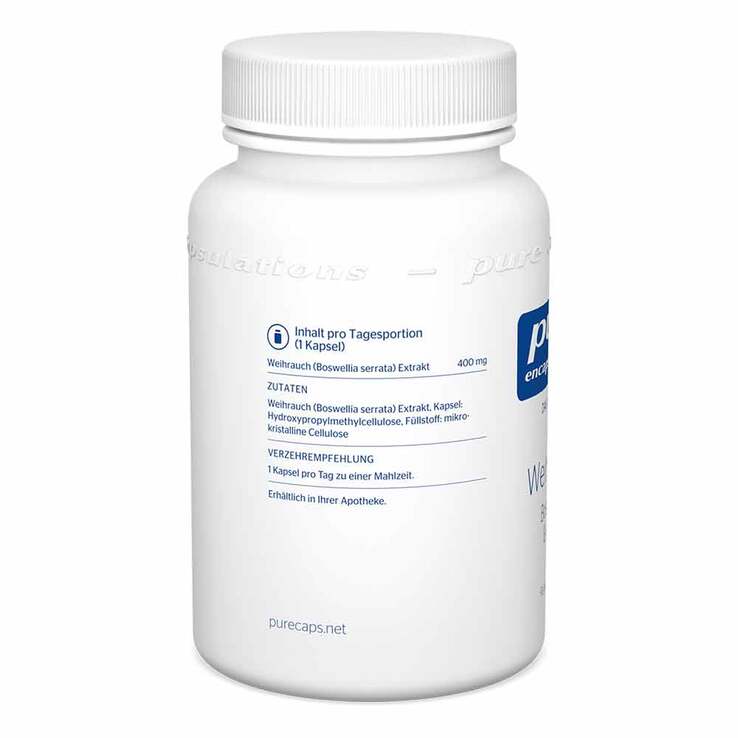 Pure Encapsulations Weihrauch Boswelia Extrakt Kapseln, 60 St
